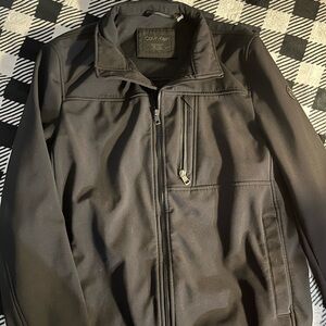 Calvin Klein Men's Black Lightweight Softshell Jacket